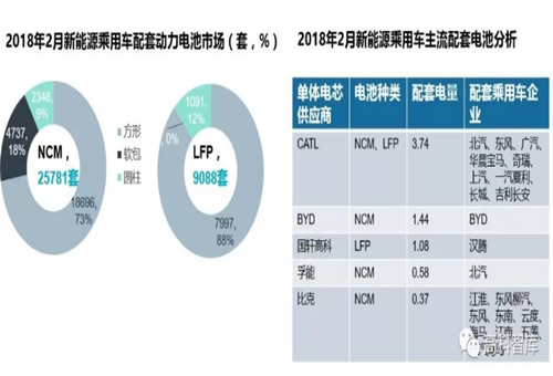 【数据】2018新能源乘用车及动力电池市场分析